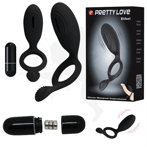 Anillo vibrador para estimulacion clitorial